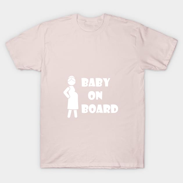 Baby on Board T-Shirt by Great North American Emporium